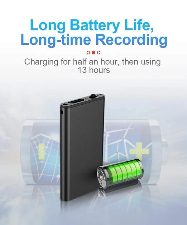Q1 Voice Recorder 8GB (Hot Selling) - Image 3